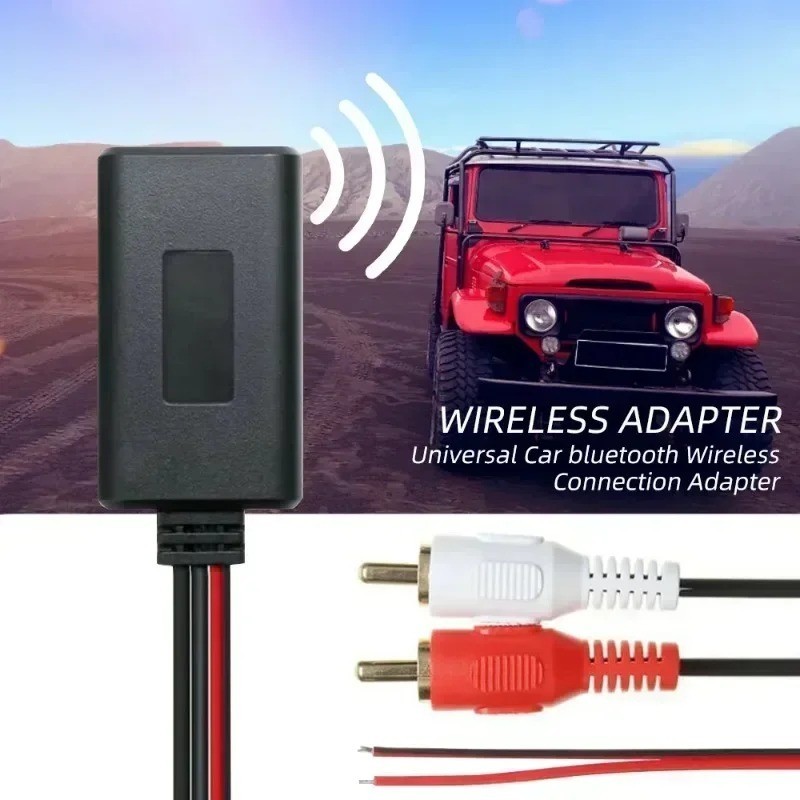 Car Universal Wireless Bluetooth Module RCA AUX Audio Adapter Music Receiver