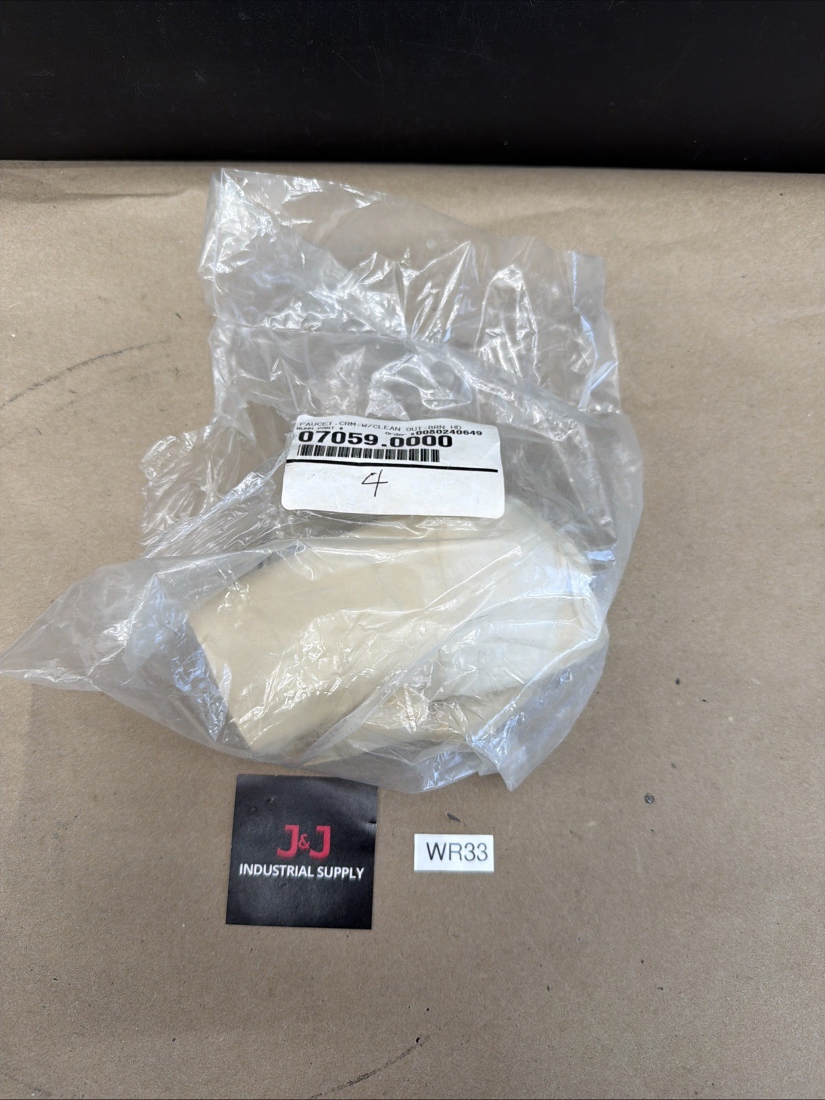 New Geniune Bunn 07059.0000 Chrome Faucet W/ Clean Out Warranty 🇺🇸