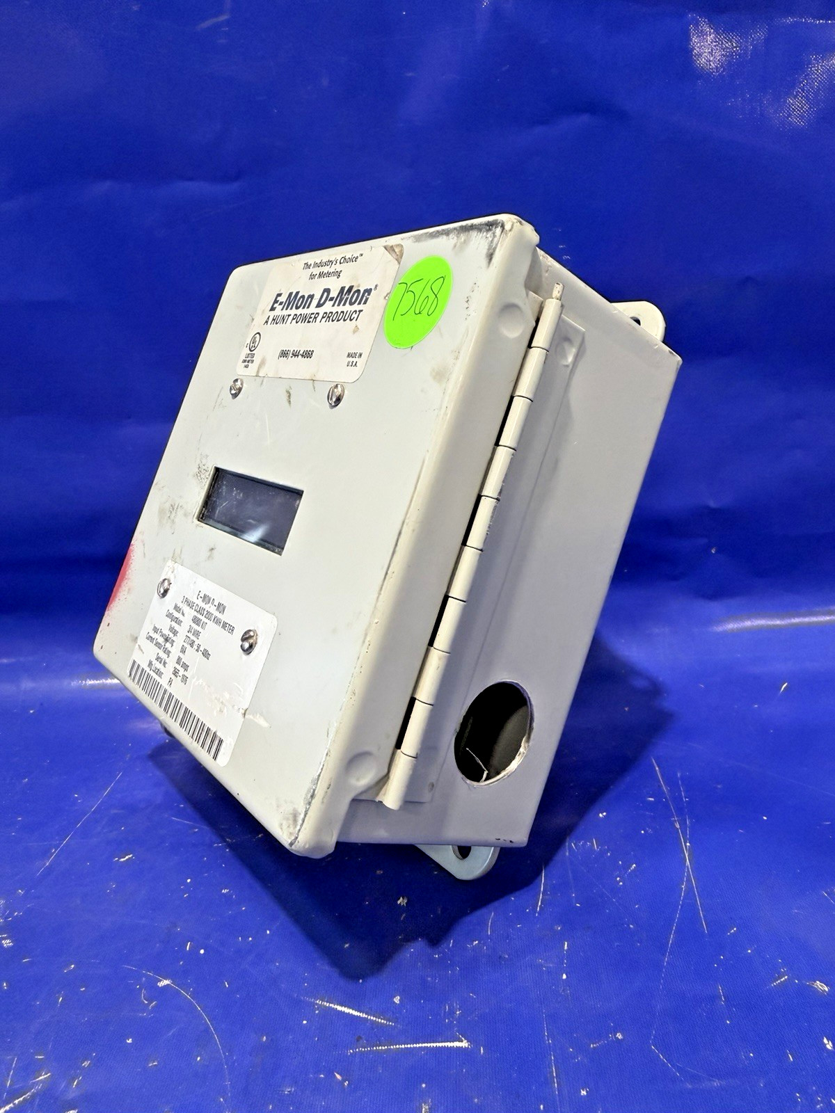 E-Mon D-Mon 800 Amp 480V 3Ph Class 2000 KWH Meter 480800 Kit🟦