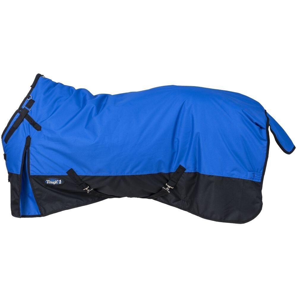 600d  57" Snuggit neck blue heavy weight Tough 1  waterproof turnout blanket