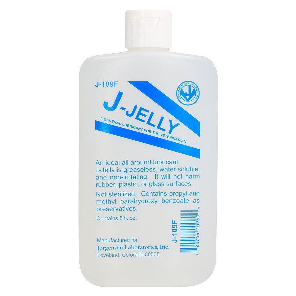 Jorgensen Laboratories J Jelly Veterinary Lubricant 8 Oz