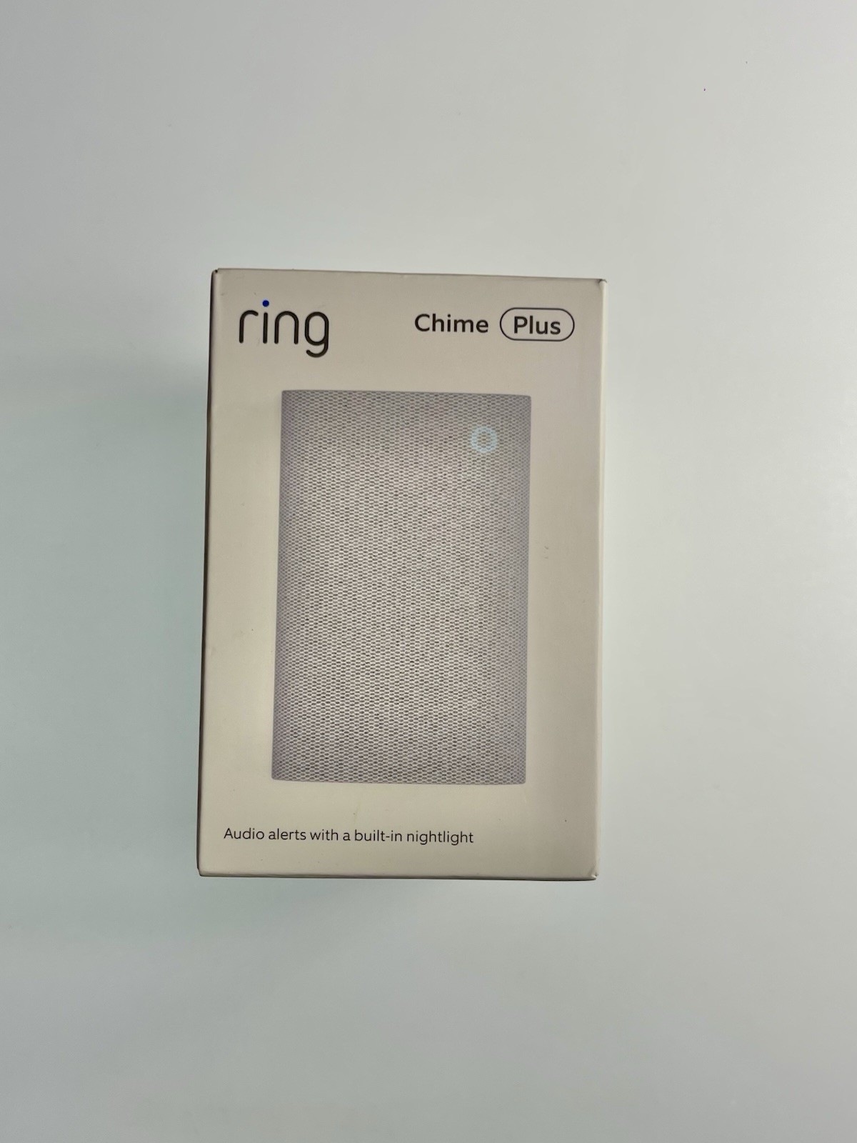 Ring Chime Plus Clear Audio Alert System White
