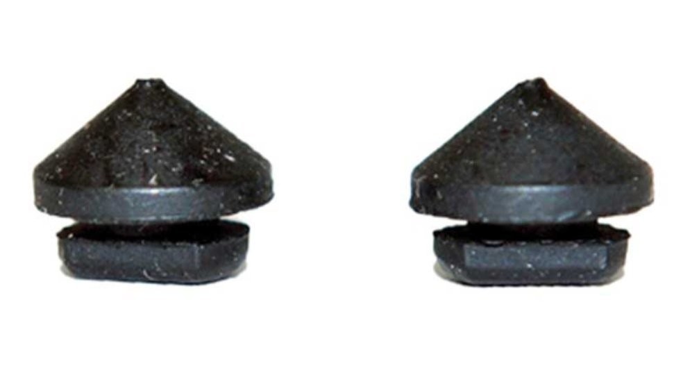 Glove Box And License Plate Rubber Bumpers For 1964-93 Ford Mustang Various Uses