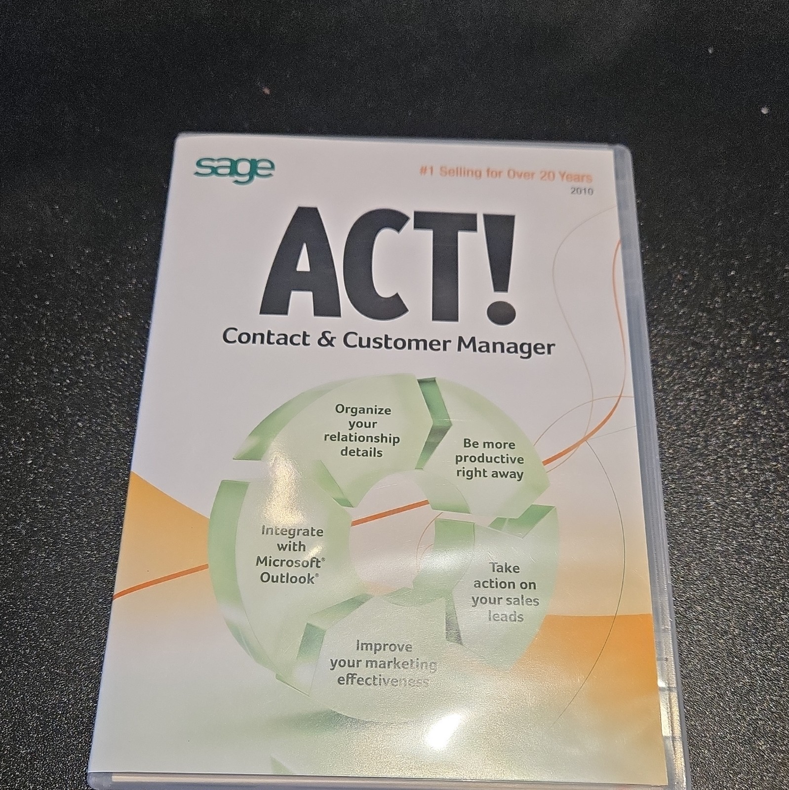 Sage ACT! 2010 Contact & Customer Manager Software CD Windows English Retail