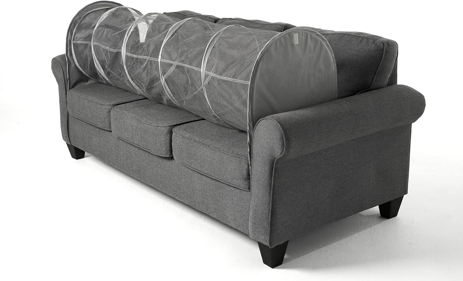 Keep Pets Off Furniture Training Mat with Non-Slip Backing Grey
