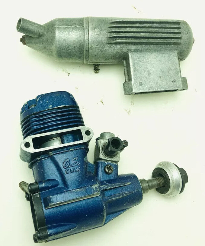 OS Max 40 LA Nitro Airplane Engine Full Compression. OS Engine 40LA