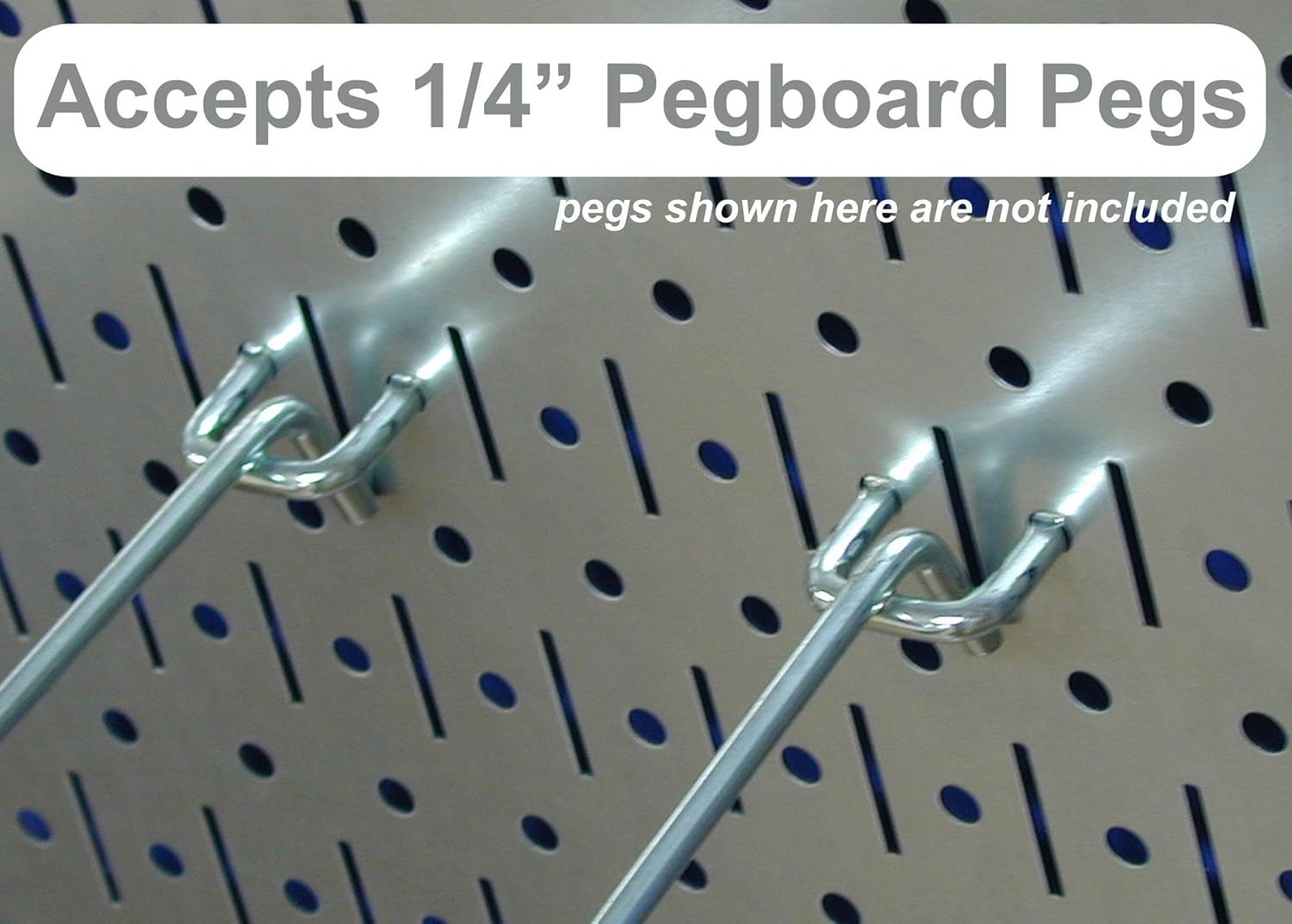 Pegboard Organizer 4 ft. Metal Pegboard Standard Tool Storage Kit
