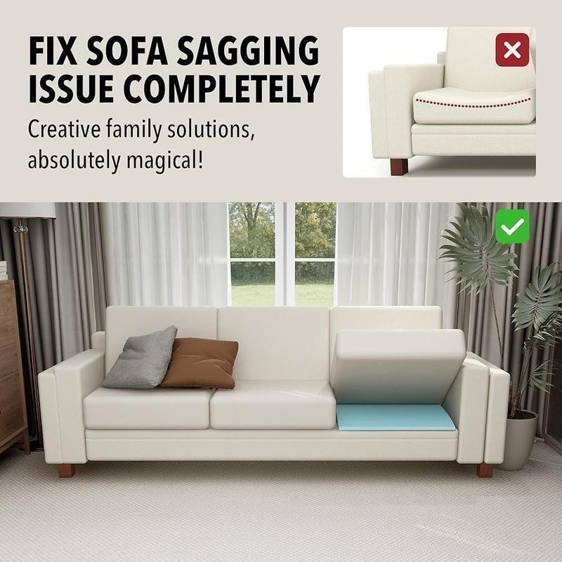 Couch Cushion Support Foam Repair Set Sagging Sofa Arched Design 3 Pack New