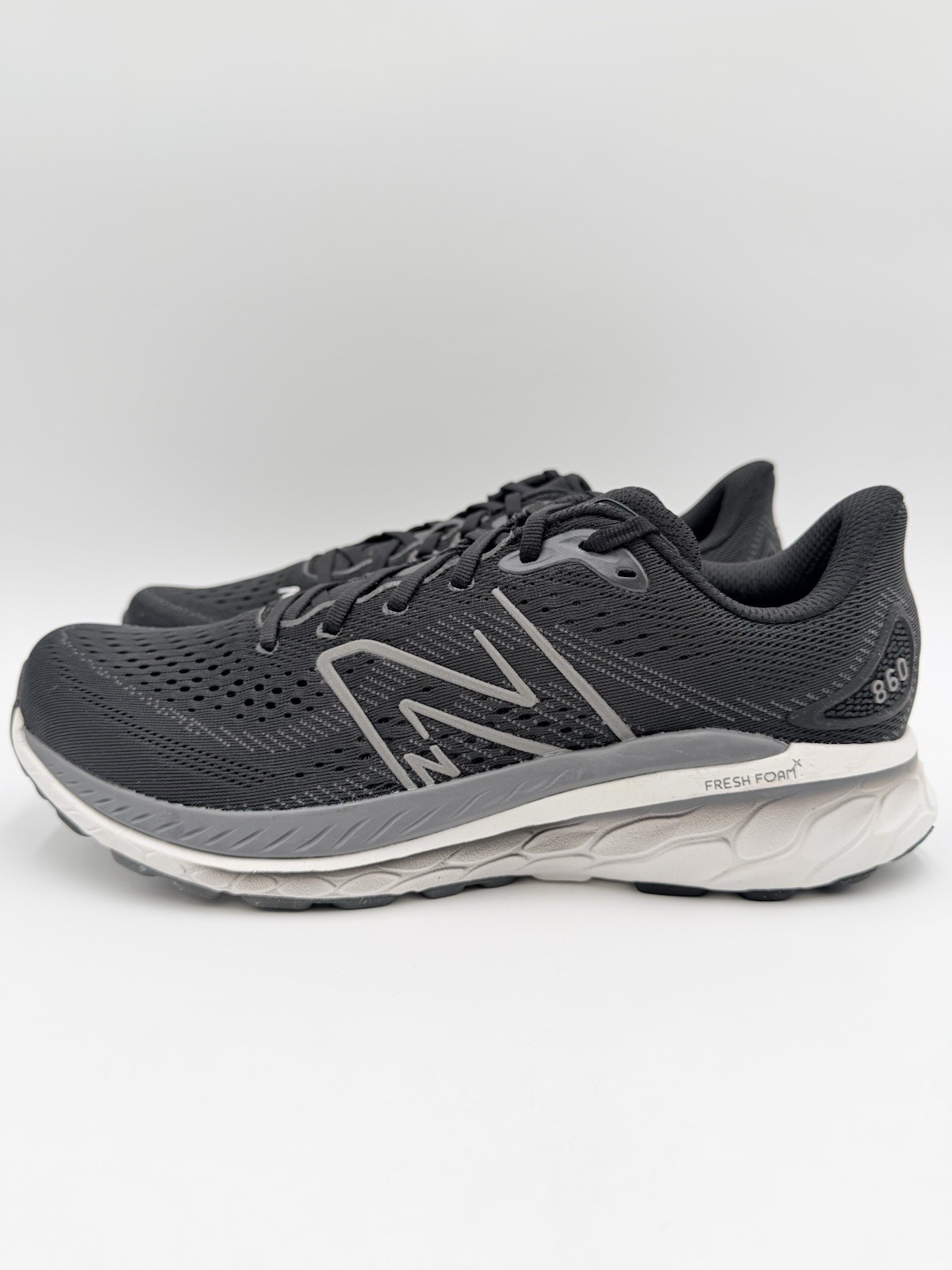 New Balance Men’s Fresh Foam X 860v13 Size 10.5 D Black Magnet |M860K13|