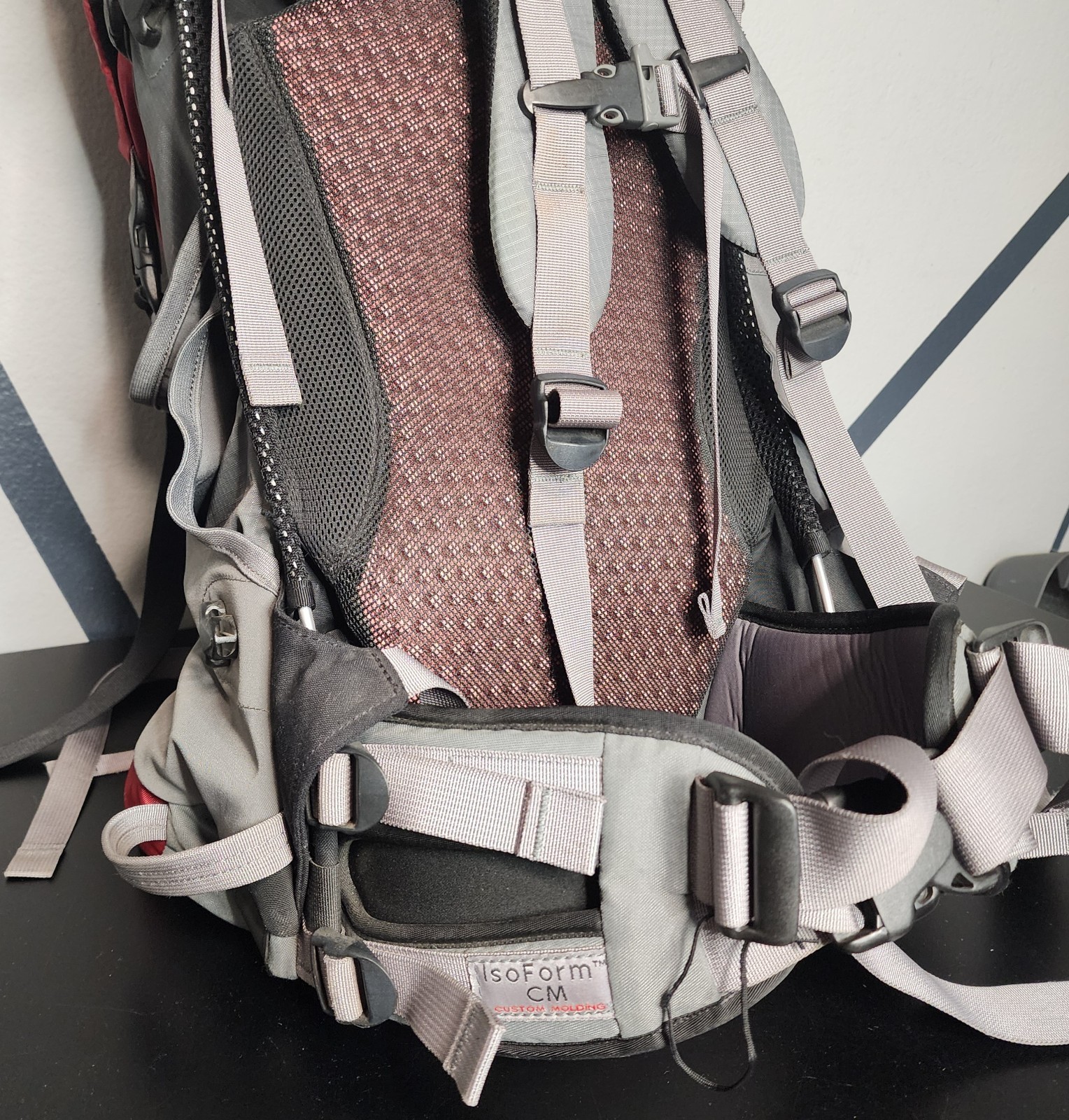 Osprey Ariel 65 Backpacking Backpack Red size WS