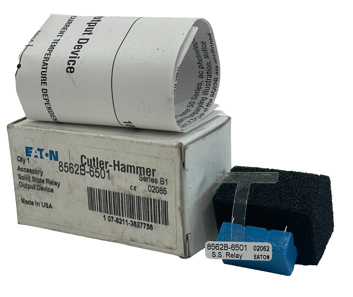NEW EATON CUTLER-HAMMER 8562B-6501 SOLID STATE RELAY OUPUT DEVICE  8562B6501