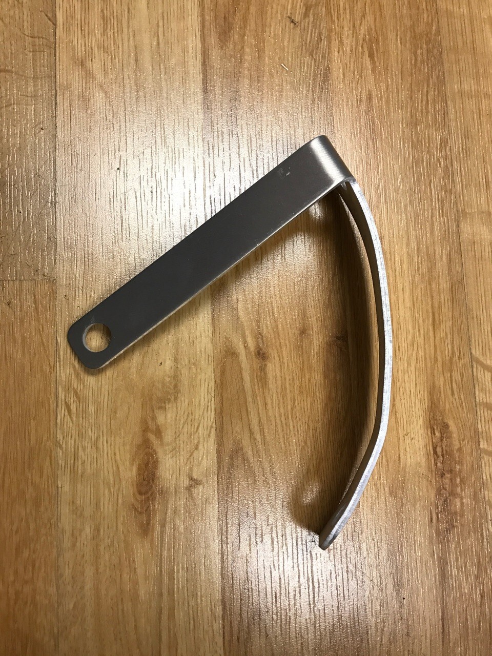 Curved Vertical License Plate Relocation Bracket for HARLEY-DAVIDSON BREAKOUT