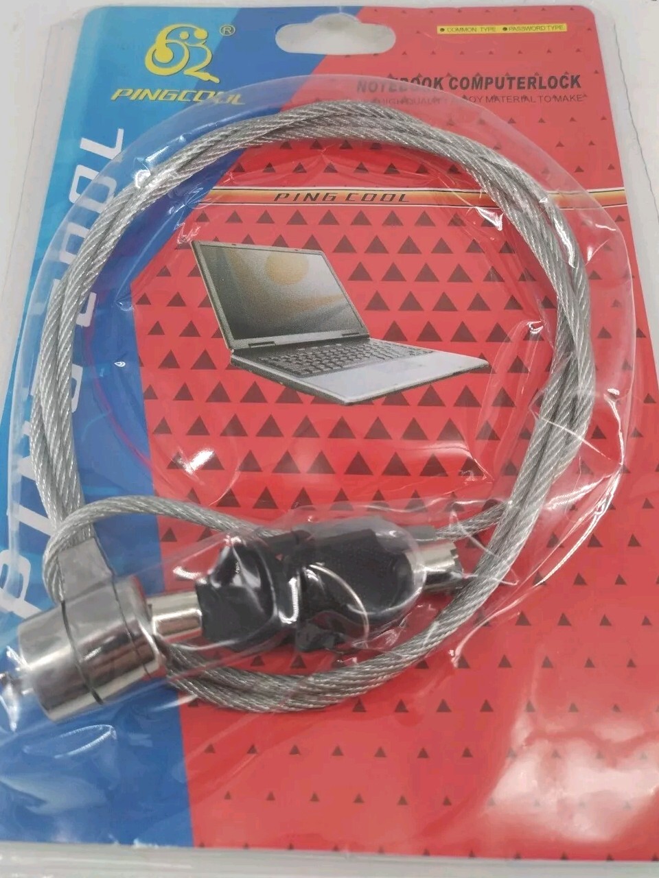 New Notebook Laptop Computer Lock Security Security Lock Cable Chain With Keys