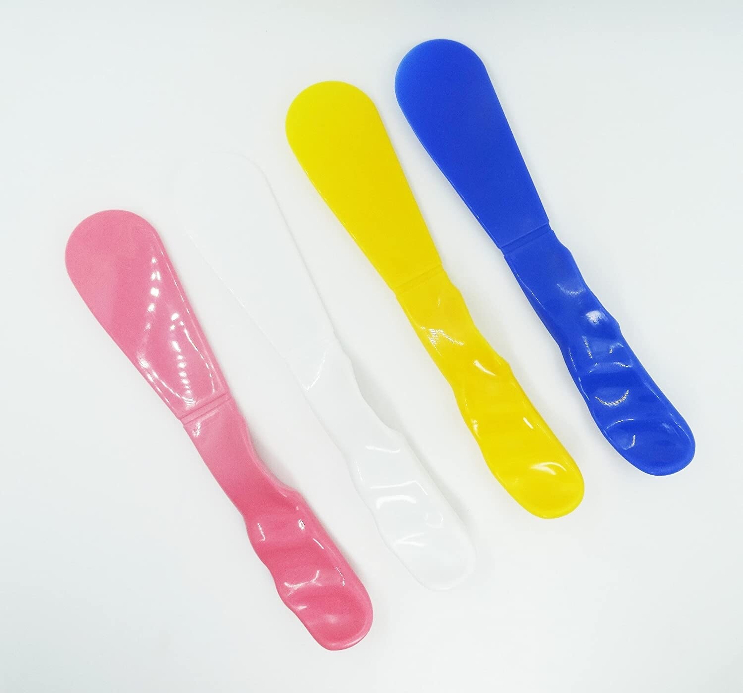 4Pcs Assorted Dental Lab Impression Material Alginate Plastic Mixing Spatula