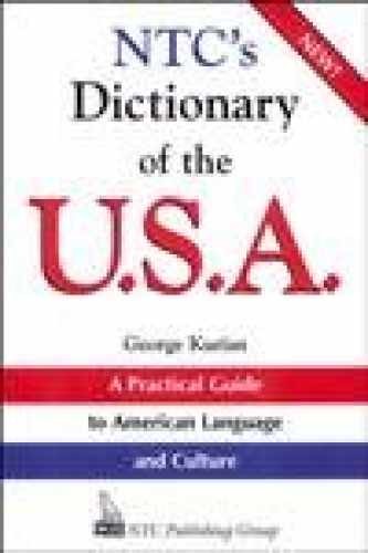NTC's Dictionary of the United - Hardcover, by Kurian George Thomas - Very Good