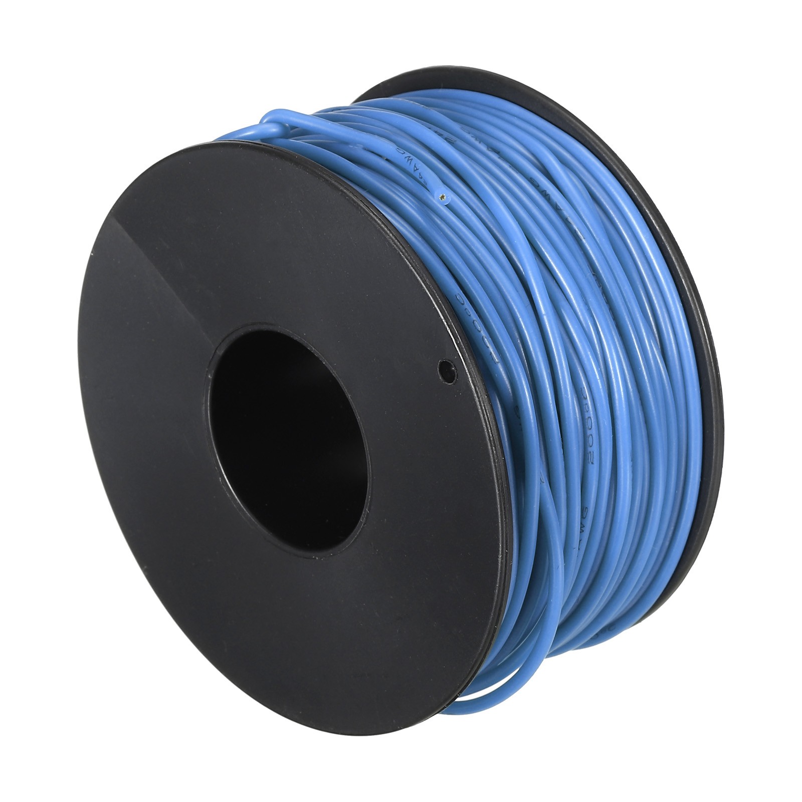 Silicone Wire 24 AWG Blue Spool 30m Electrical Tinned Copper Wire for Car Model