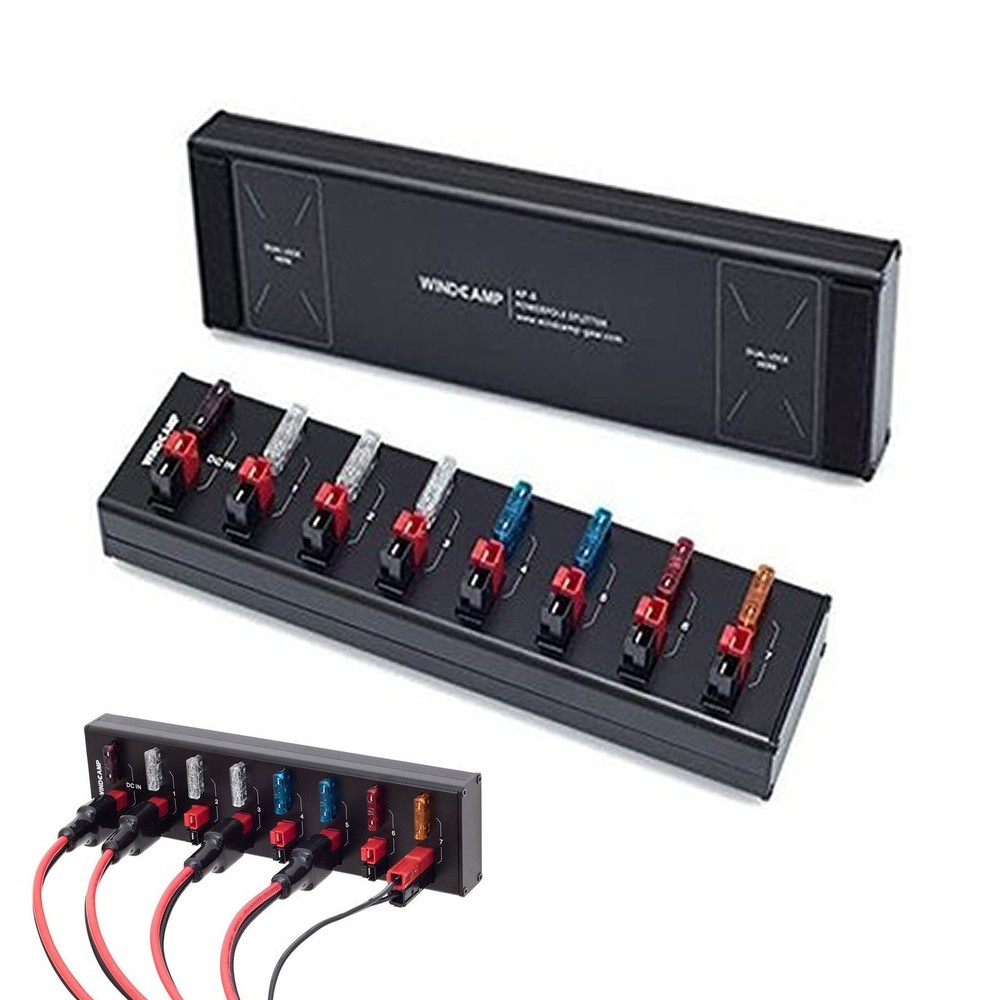 AP8 AP4 8Port 40A Connector Power Splitter For HF Amateur Radio Distributor