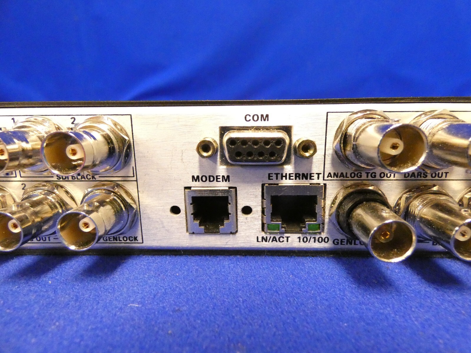 Evertz 5600MSC Master Clock/SPG w/ 2PS STGM, HTG T (tested-working fans ok)
