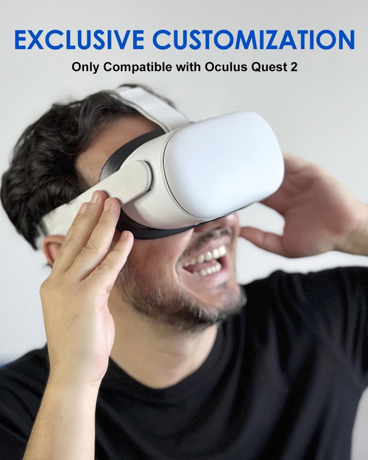 Original Replacement Head Strap for Meta Quest 2,Head Strap for Oculus Quest 2,w