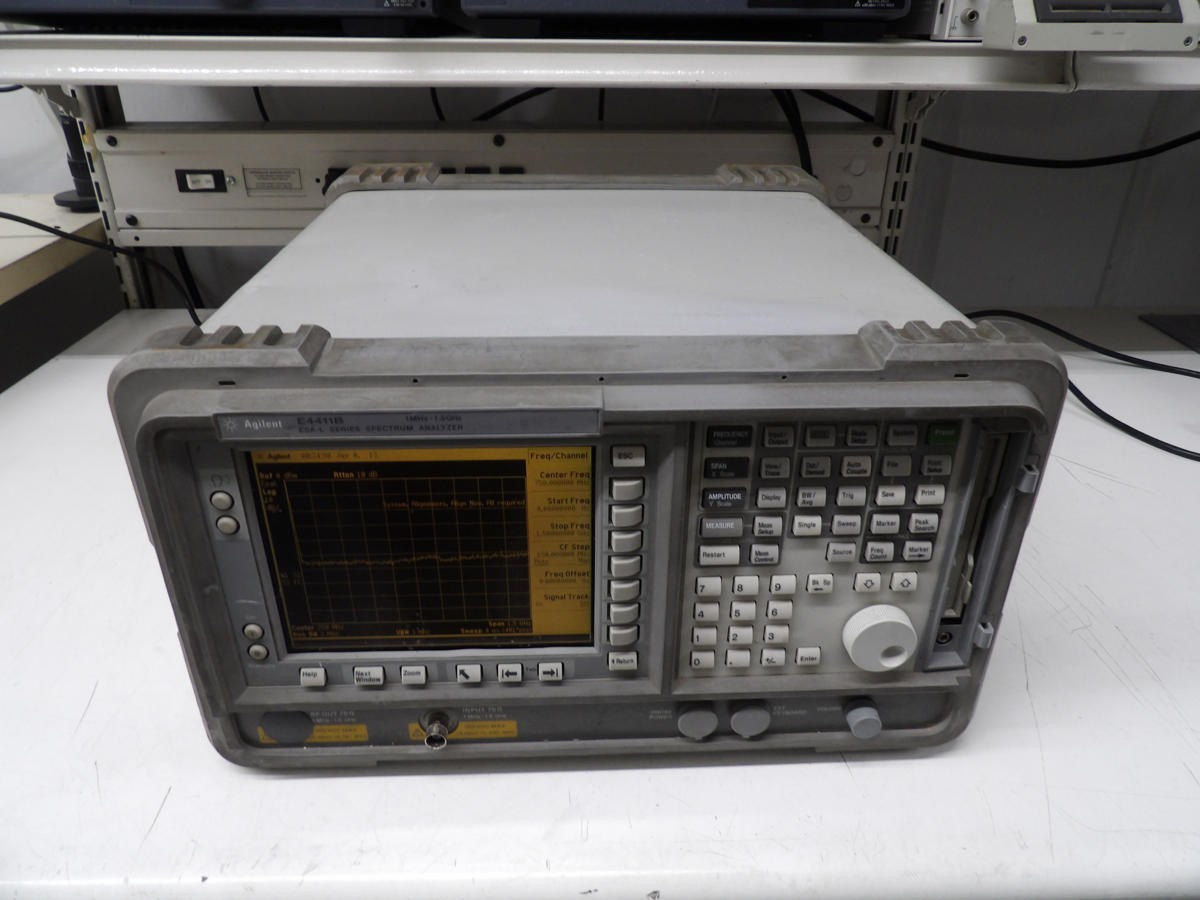 AGILENT E4411B ESA-L SERIES SPECTRUM ANALYZER, OPTION 0B0,1DP, A4H,UK6 MHZ-1.5 G