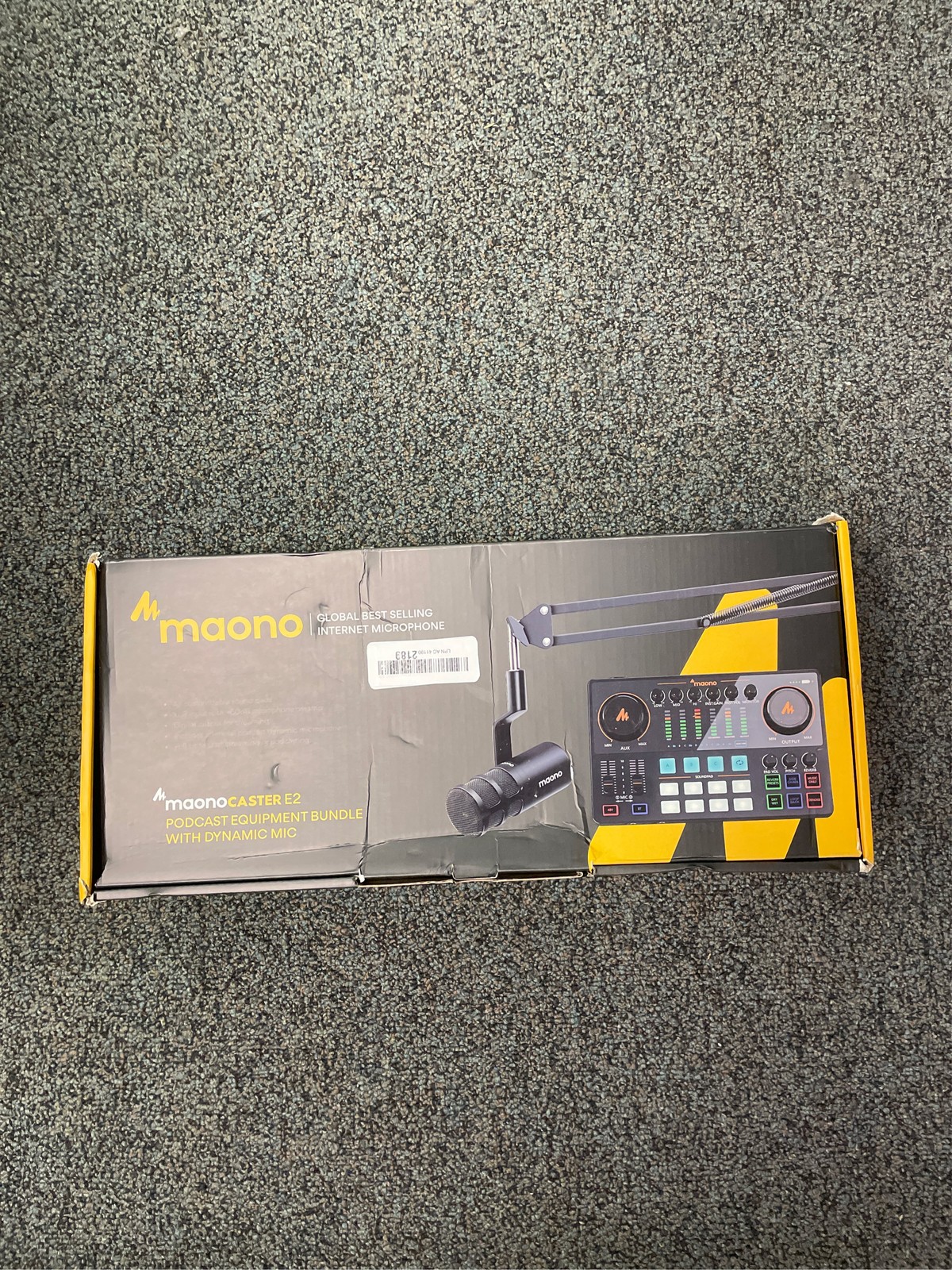 MAONO Podcast Equipment Bundle 10 Channel Audio Interface and XLR Dynamic Microp