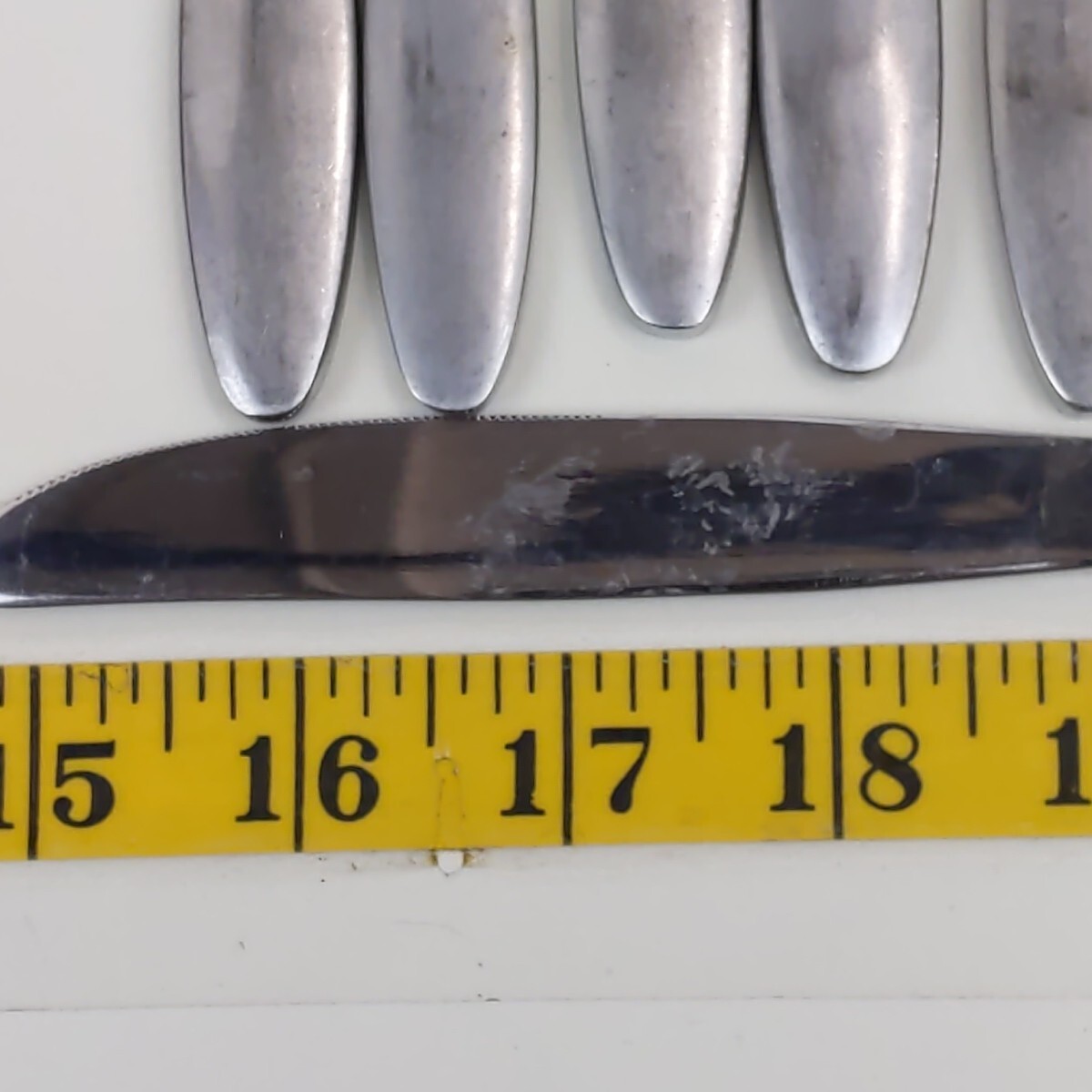 Cambridge Silverware Dinner Knife Flatware Stainless Steel Two Tone Silver 10