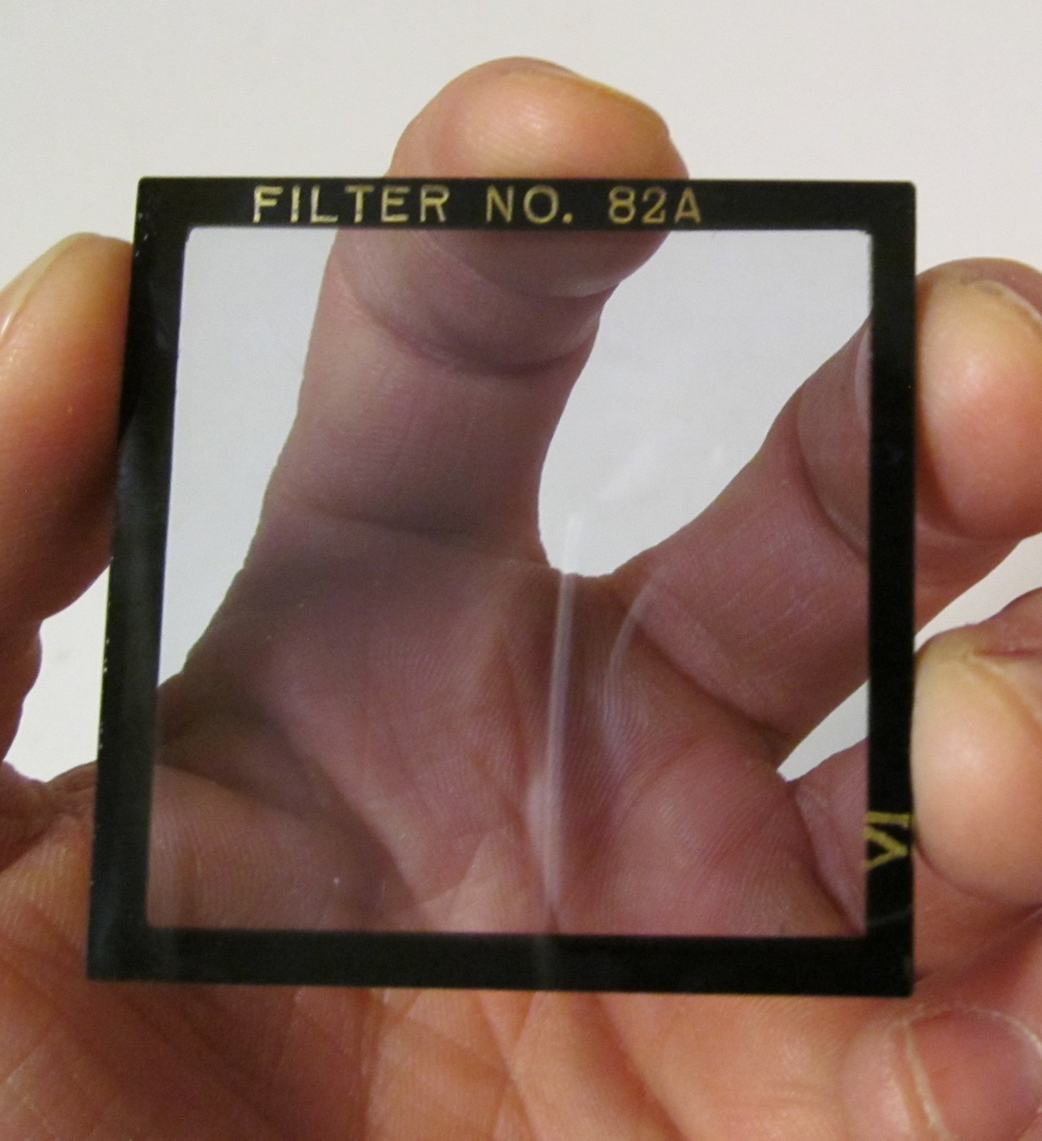 Kodak filter 82A (2” square) in original box