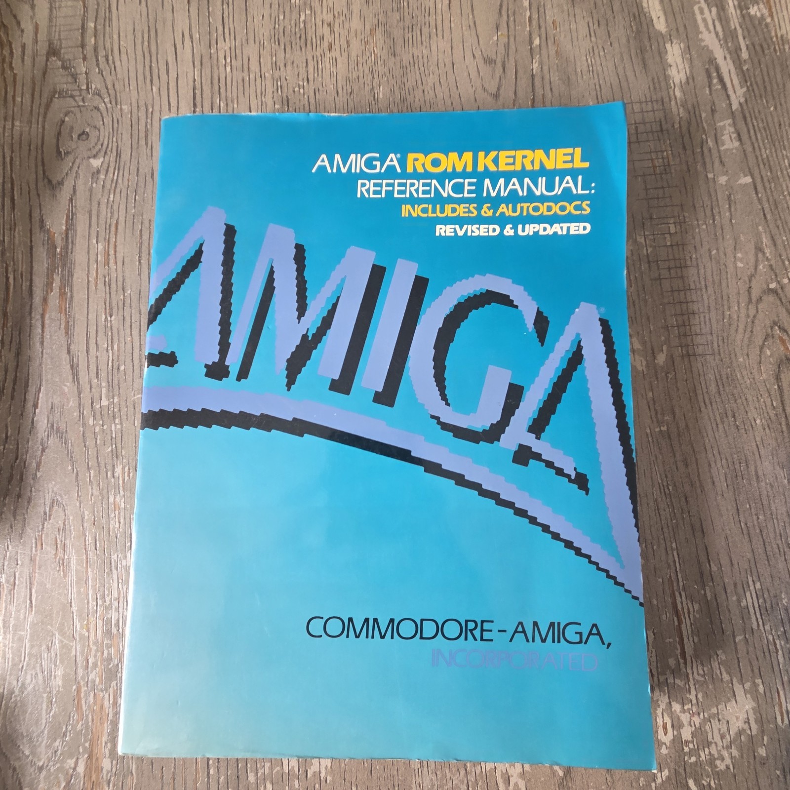 Commodore-Amiga Vintage Amiga ROM Kernel & Hardware Reference Manual Lot Rare