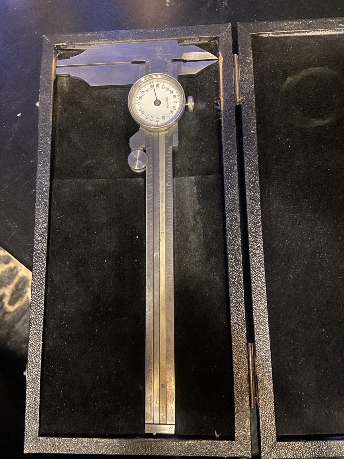 Helio Dial Caliper In Case