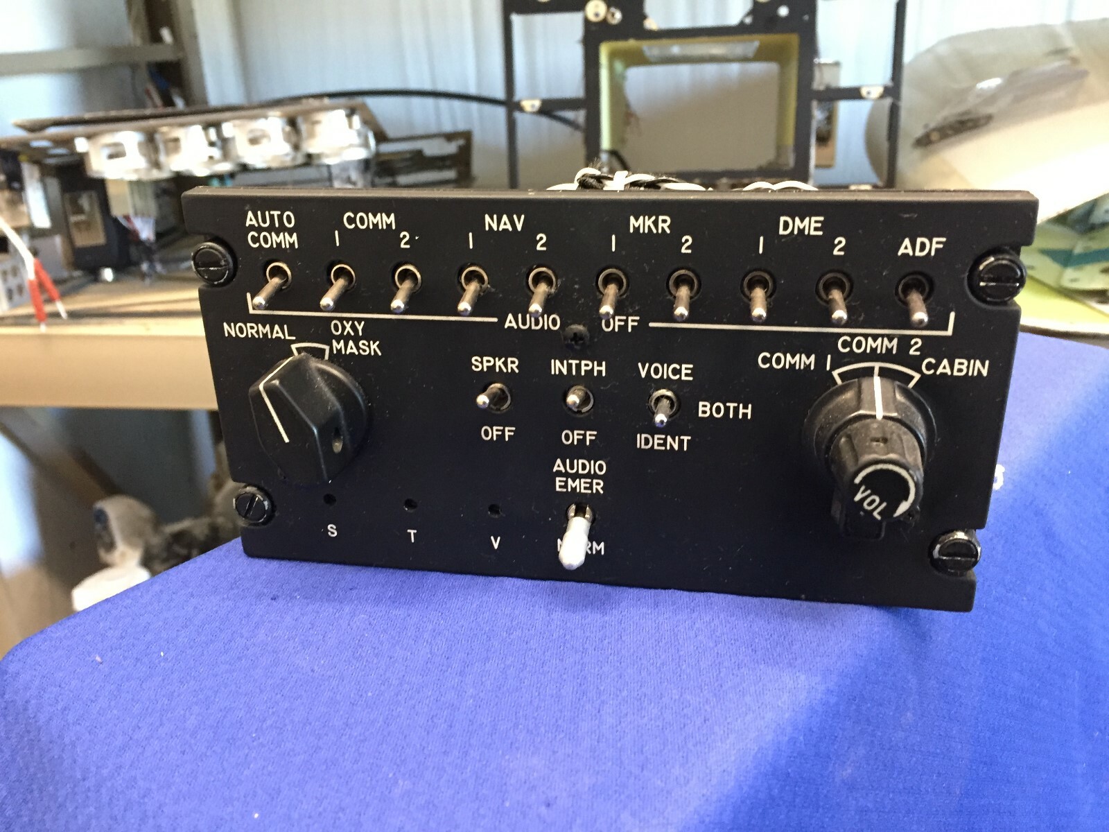 Beechjet 400A Audio Panel Assembly, 128-340329-629