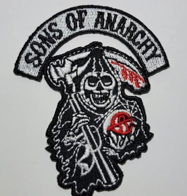 Sons of Anarchy emroidered (iron on)  Patch
