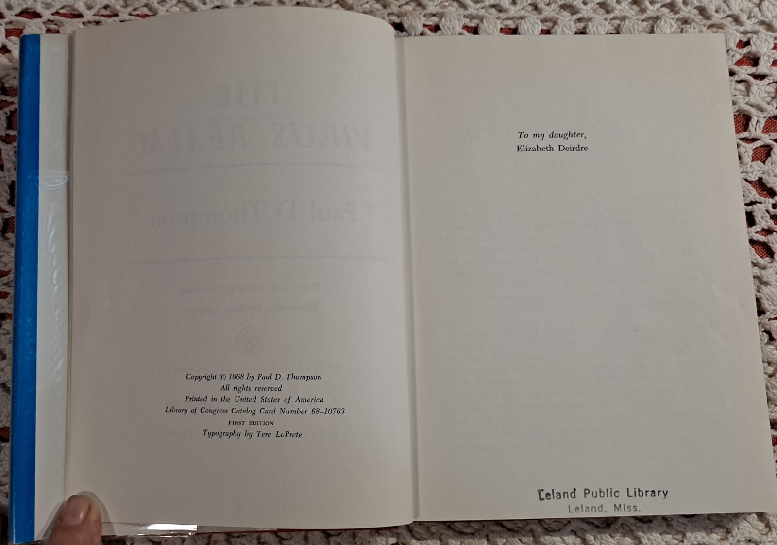Introducing Modern Science Ser: The Virus Realm by P. Thompson,1968(1st Edition)
