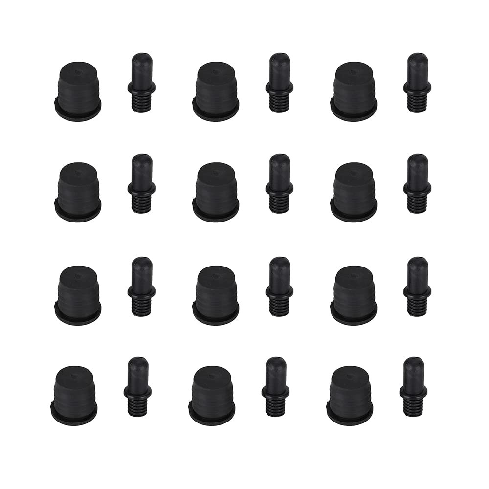 Flushbay 12 Packs Speaker Grill Guides Peg Kit Set 035