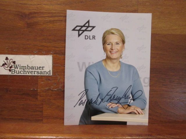 Original autograph Pascale Ehrenfreund DLR astrobiologist // autograph autograph