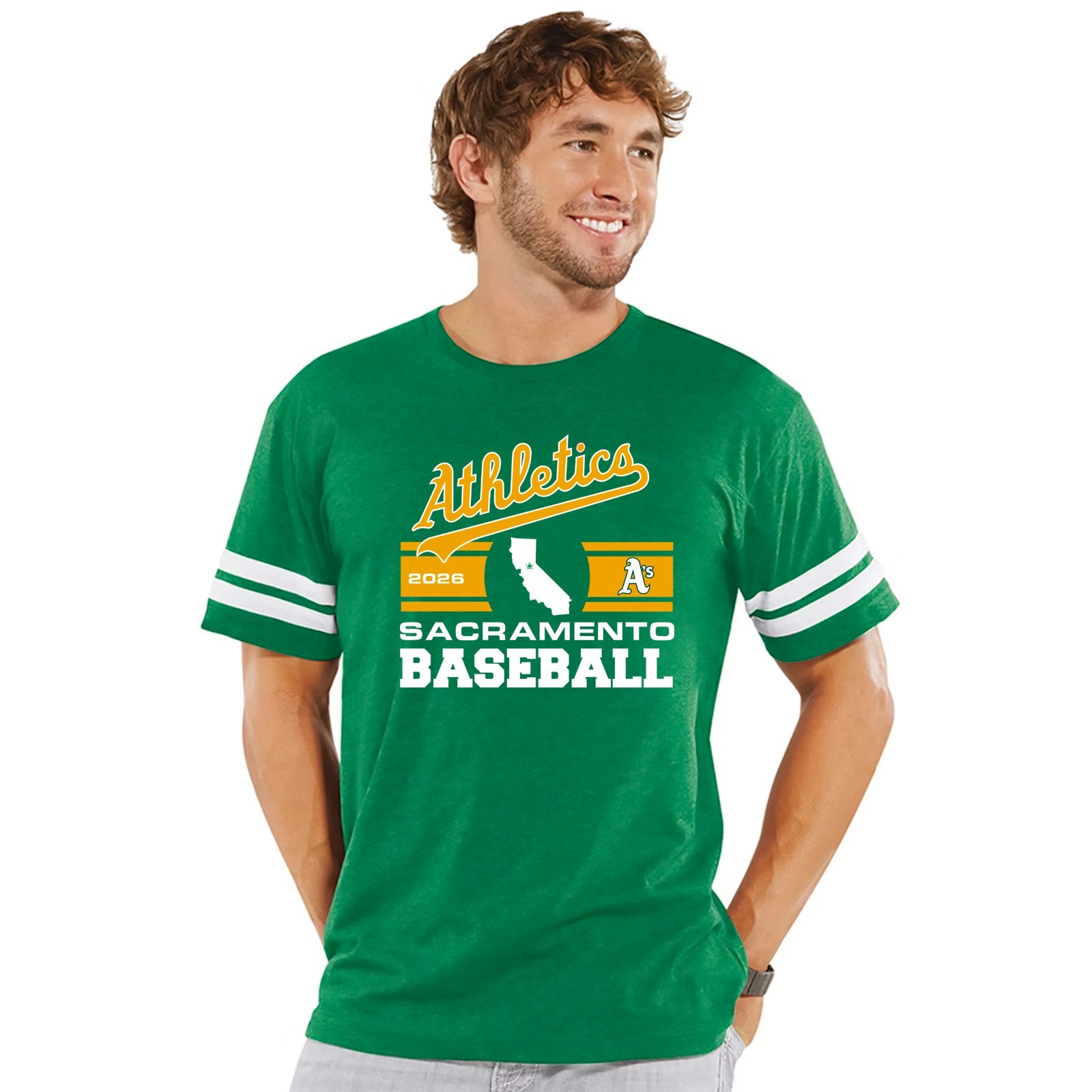 Sacramento Athletics Baseball 2026 Mens Shirt (Oakland A's)