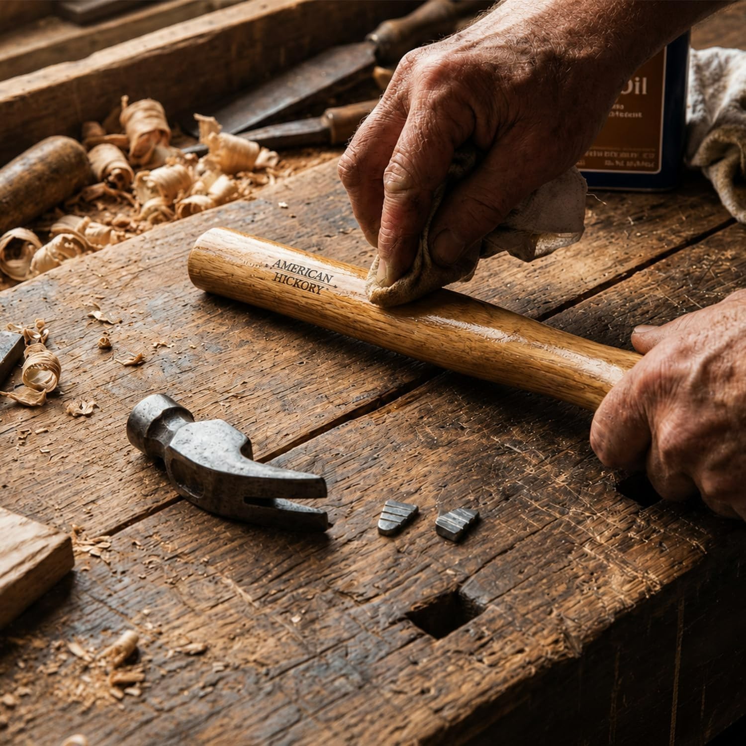 Complete Wood Hammer Handle Replacement for Versatile Tool Use and Durability