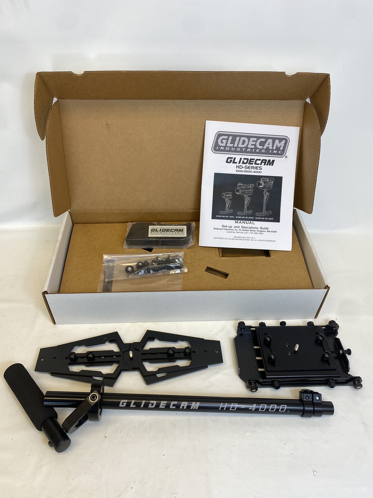 (NEW) Glidecam HD-4000 Professional Camcorder Stabilizer with Counter Weights