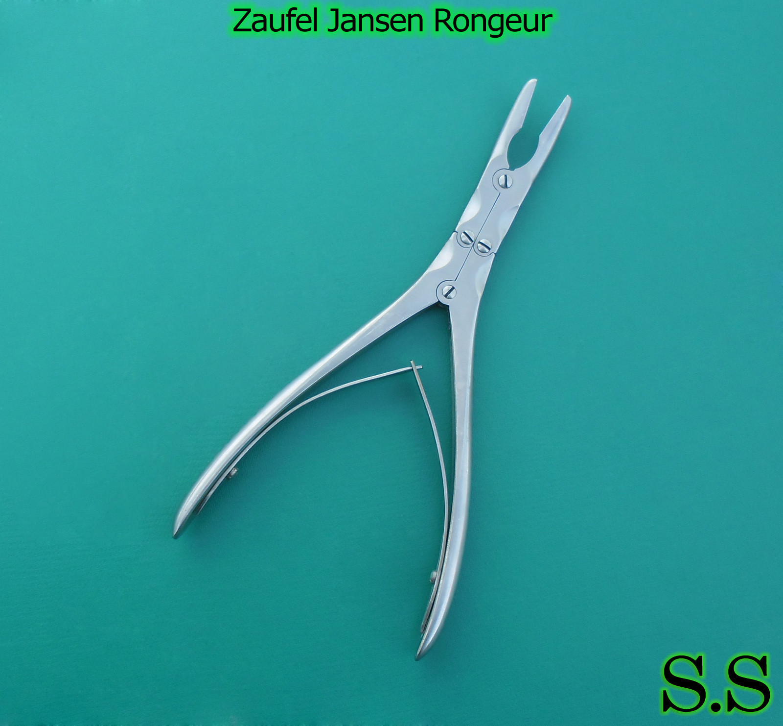 ZAUFEL JANSEN Rongeur 7" CVD Neuro Surgical Instruments