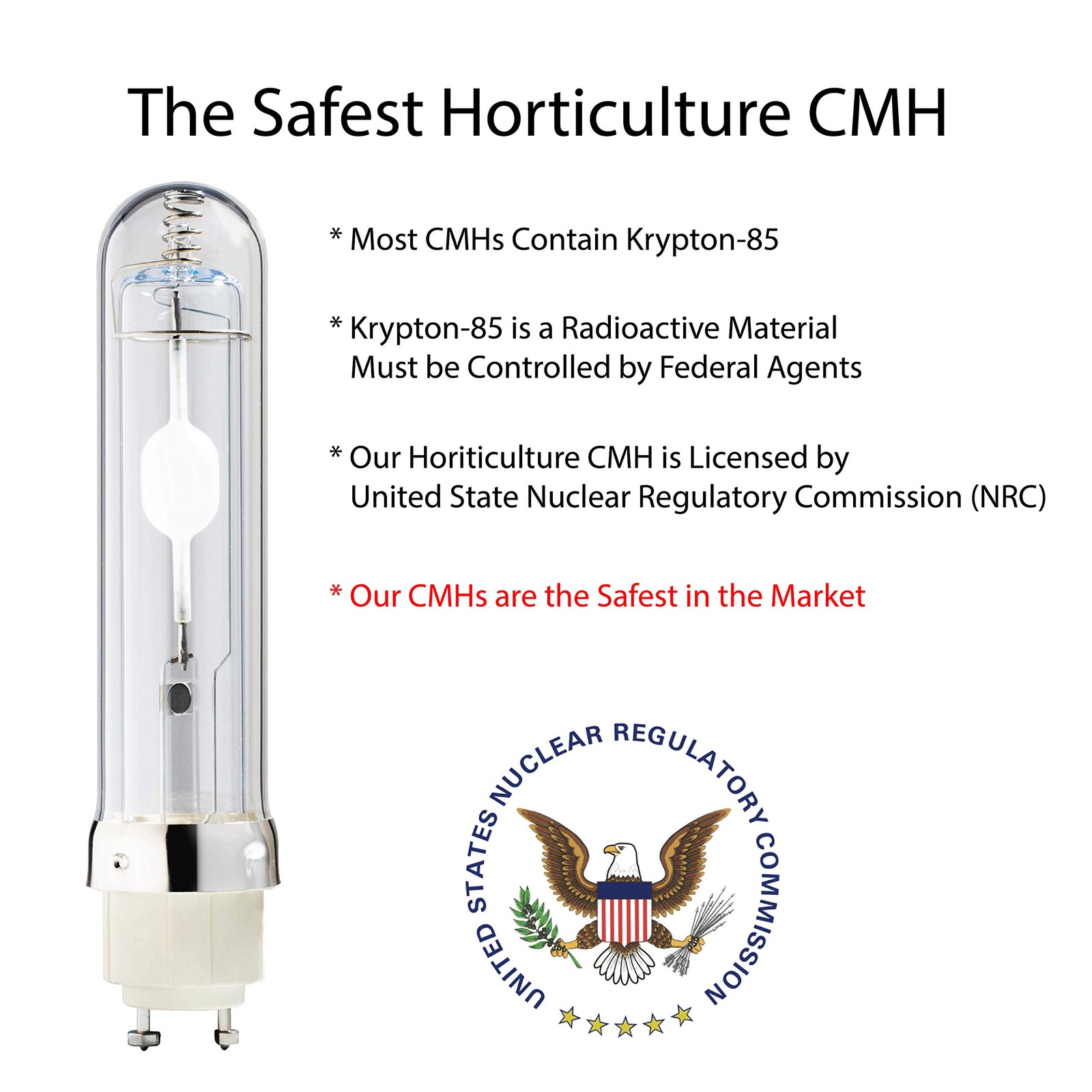 FLILED Horticulture Ceramic Metal Halide