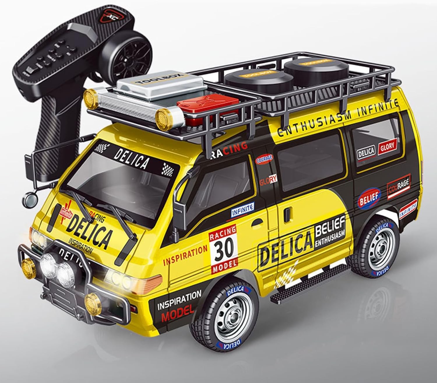 1/24 RC Crawler 4WD Mitsubishi Delica Off-Road Truck RTR w/ 2.4GHz Remote