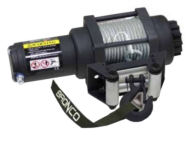 Bronco Black Edition Winch 3500 Lb. with Synthetic Rope/Remote