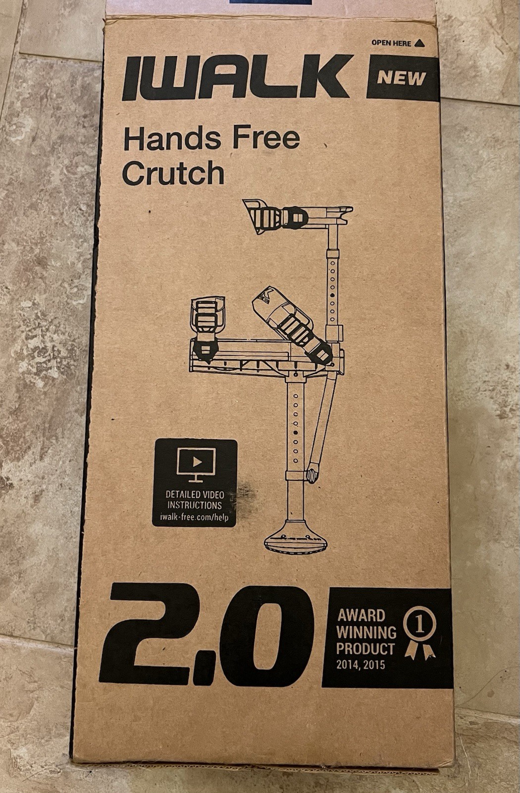 iWALK 2.0 Hands Free Knee Crutch