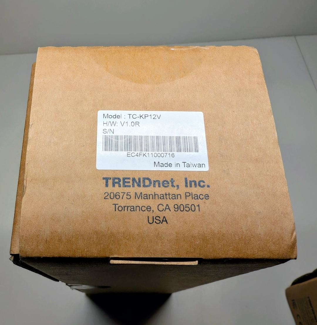 New TRENDnet 12-Port Blank Angled Wall Mount Keystone Patch Panel TC-KP12V