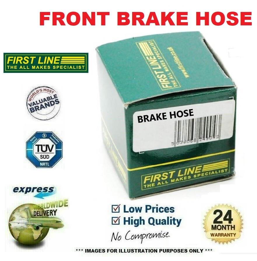 1x FRONT BRAKE HOSE for PEUGEOT PARTNER Combispace 1.1 1996-2002