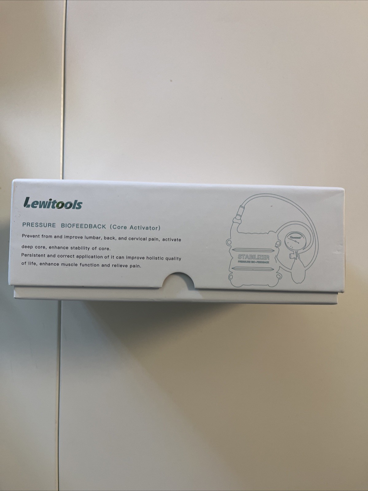 Lewitools Pressure Biofeedback Stabilizer Core Activator-Back & Neck Pain Relief