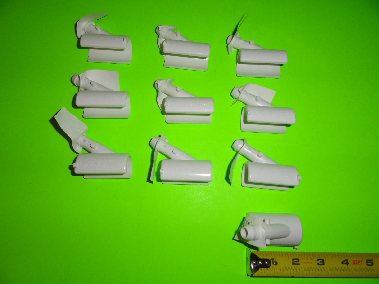 10 PK  Dawn KSY-007 /KSY007 PVC 3/4" KwikSnap Saddle Y x Swing Sprinkler Fitting