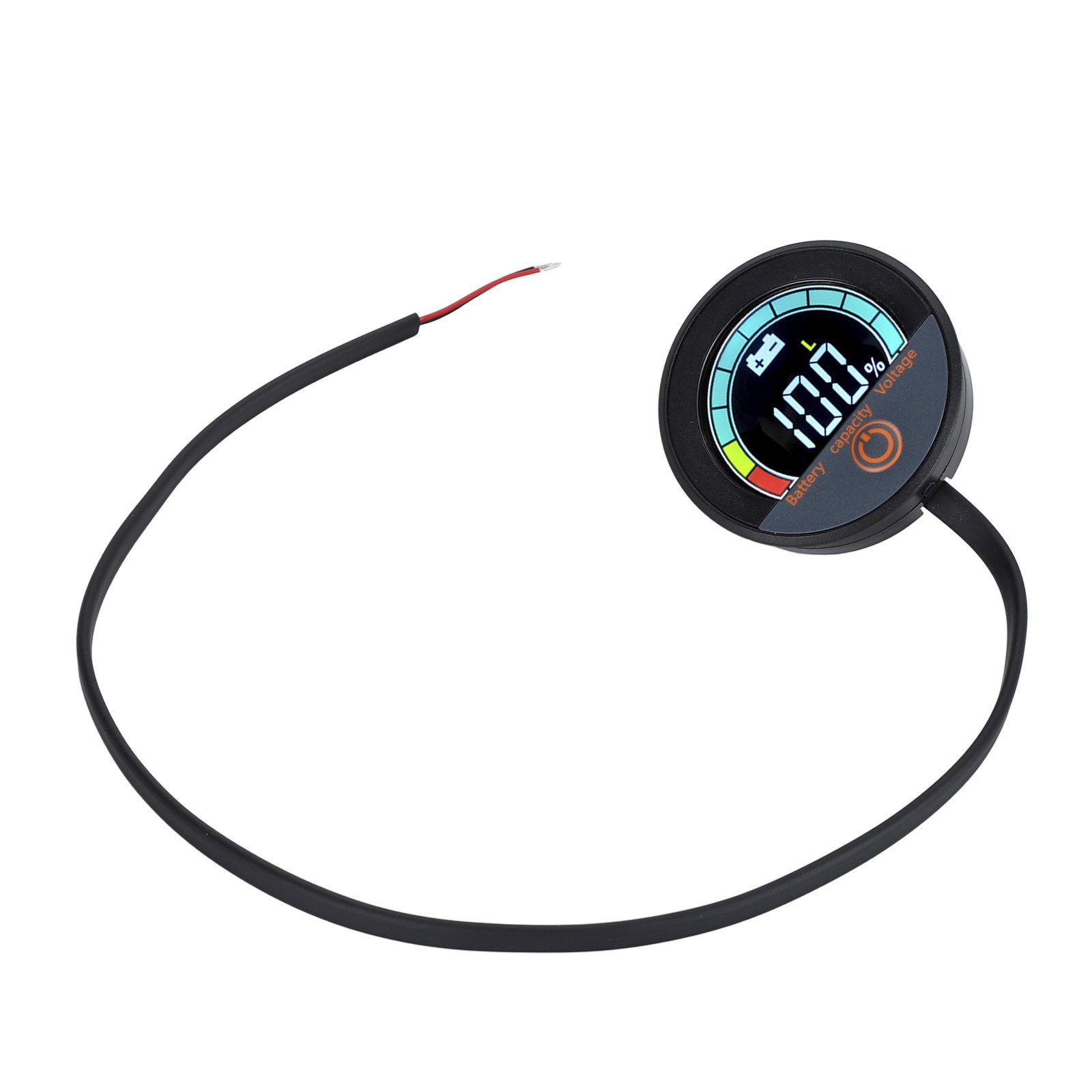 Universal Electric Bike Battery Voltmeter LCD Display Voltage Meter DC8V‑100V