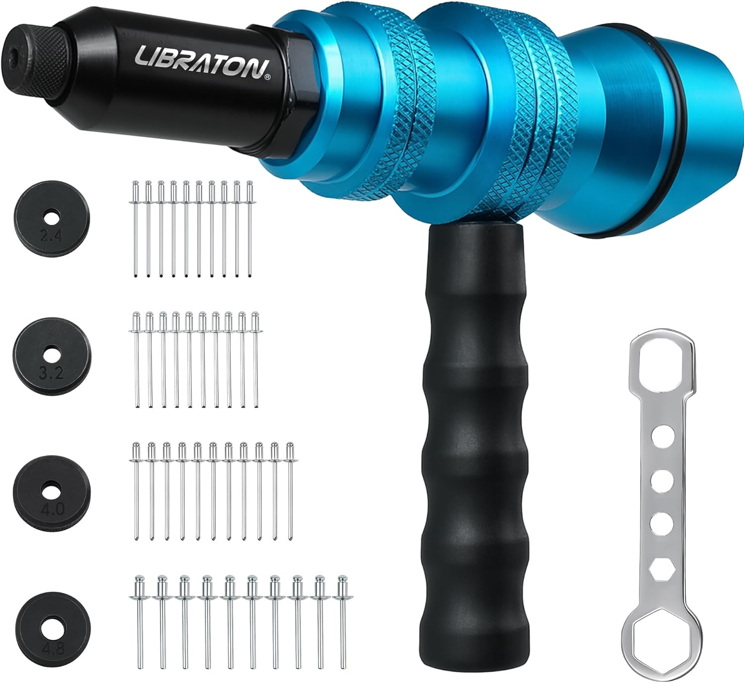 Rivet Gun Adapter for Electric Drill, Rivet Drill Attachment | Cordless Drill Ad