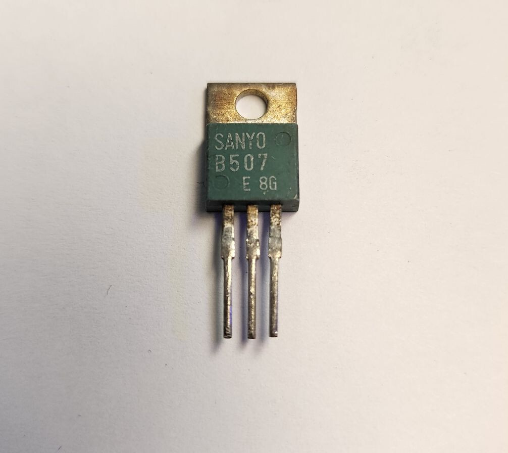 GENUINE VINTAGE SANYO 2SB507-B507 FOR PIONEER SX 750-SX1050