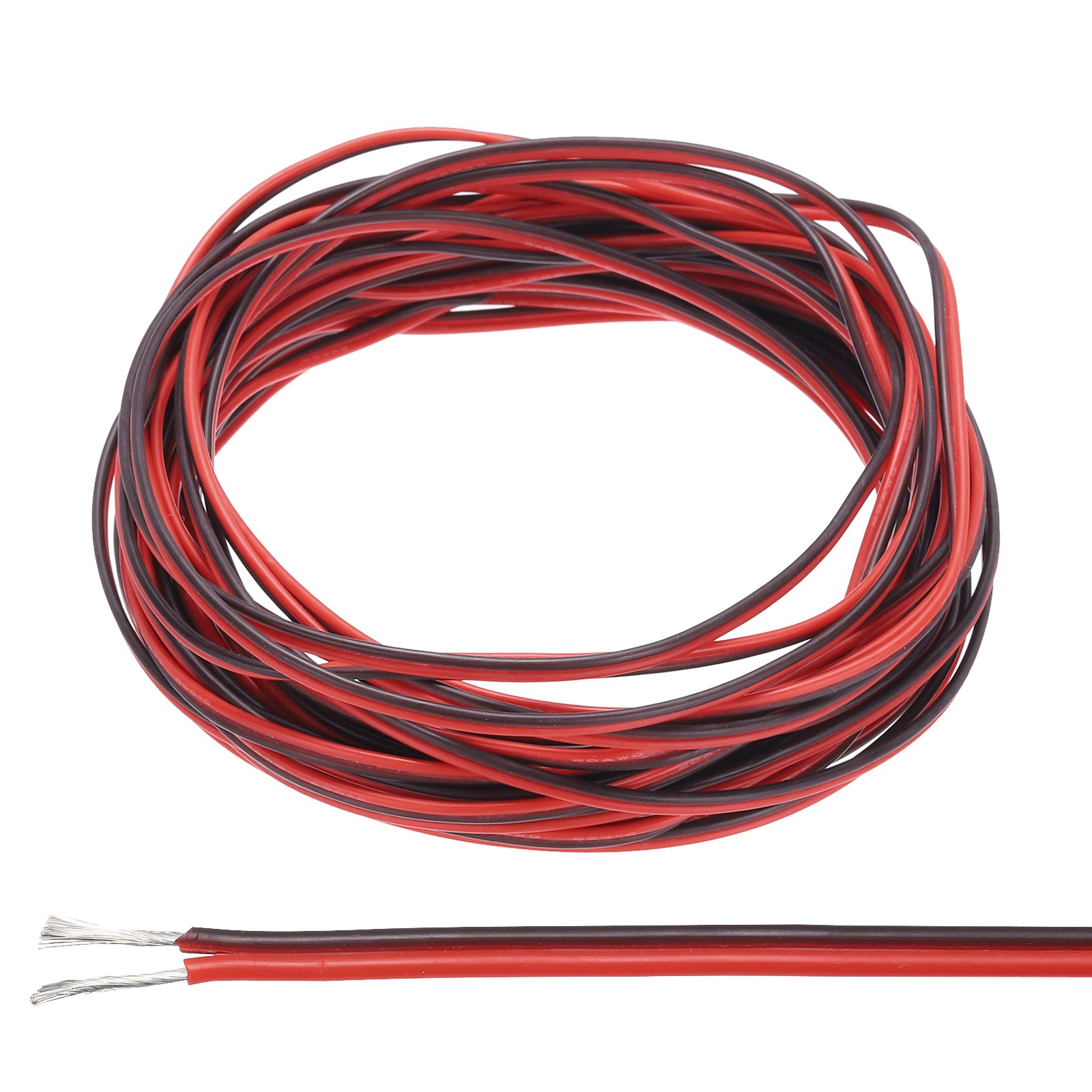 20 Gauge Wire 2 Conductor Electrical Wire 29.5FT Red Black Cable Tinned